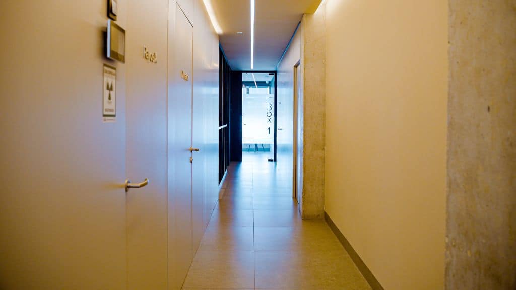 Pasillo clínica dental